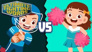 CHEERLEADERS vs FOOTBALL PLAYERS: Who Is More Athletic? | ULTIMATE FIGHTING WORDS