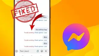 Message not sent Trouble sending check option how we can fix this problem✅ message not sent fix 🔥