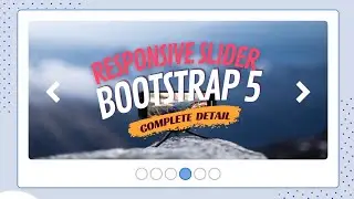 Responsive Slider Using Bootstrap 5 Complete Detail | bootstrap slider classes | Step by Step |Hindi