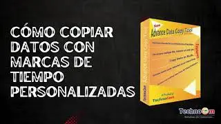 Cómo copiar datos con marcas de tiempo personalizadas