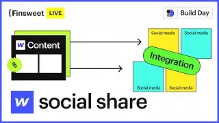 #155 -  Integrate Social Share to Webflow