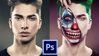 Joker Face Manipulation in Photoshop 2021 - Joker