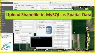Upload Shapefile in MySQL as Spatial Data | QGIS | FWTools | 