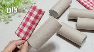 So Cute Idea with Toilet paper rolls - Recycling craft Idea - Christmas decoration - DIY