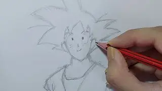 Sketching Goku