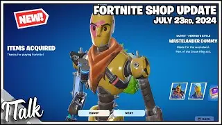 *NEW* WASTELANDER DUMMY & EMOTE! Fortnite Item Shop [July 23rd, 2024] (Fortnite Chapter 5)