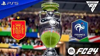 FC 24 - Spain vs. France - UEFA EURO 2024 Final Match | PS5™ [4K60]