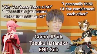 Gorou JP VA Interview (Tasuku Hatanaka) | Genshin Impact [ENG Sub]
