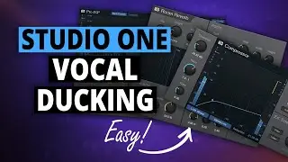 Easy Vocal Reverb Ducking in Studio One!