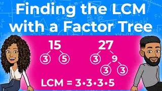 Find the Least Common Multiple Using a Factor Tree | LCM by Prime Factorization | Partners in Prime
