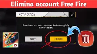 Come eliminare definitivamente l'account Free Fire || Elimina l'account Garena Free Fire