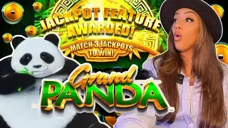 You're Not Going To Believe What I Hit On This NEW SLOT Grand Panda!