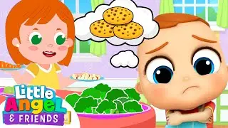 No More Snacks Little Angel And Friends Fun Educational Songs