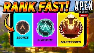 How To RANK FAST in Apex Legends Mobile! INSANE Tips & Tricks