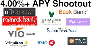 Ten 4.00%+ APY best high yield savings account comparison Bask bank, UFB Direct, Current Vio Bank +