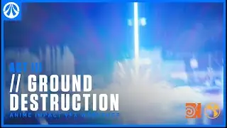 Anime Impact FX - 5f - Ground Destruction [ Houdini FX ]