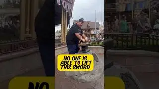 Grandma Pulls Sword From The Stone