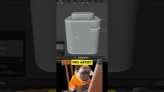 Normal Vs Pro Artist || Using Bool Tool In  Hard Surface Modeling In Blender