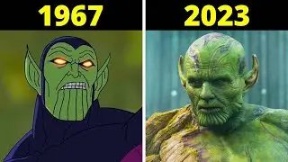 Evolution of The Skrulls in Movies & TV Shows (1967-2023) | Secret Invasion