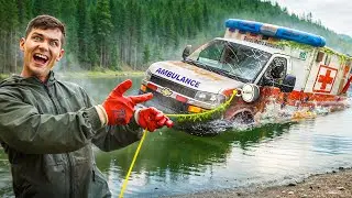 AMBULANCE WAS FOUND UNDER THE WATER, WHILE MAGNET FISHING!!!