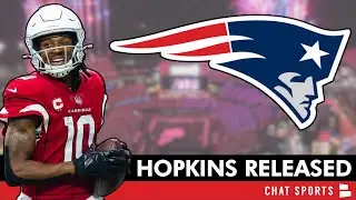 DeAndre Hopkins Released, Sign With New England? + Patriots Sign Veteran TE In NFL Free Agency