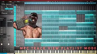 Using MPC Software Track View Like Fl Studio Playlist Arrangement