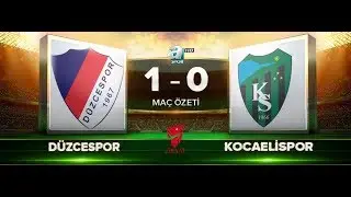 Düzcespor 1-0 Kocaelispor | Ziraat Türkiye Kupası 2.Tur | Özet | 30.08.2017