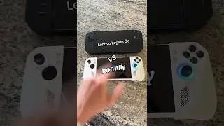 The Lenovo Legion Go vs The ROG Ally! 