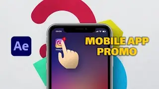 Mobile App Promo 2D Animation in After effect 2022 | After Effects Template | Mobile App Animations