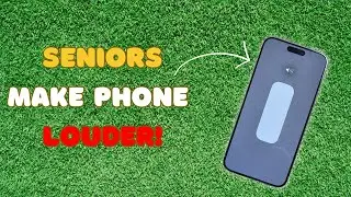 HOW TO ADJUST IPHONE SOUND (FOR SENIORS)