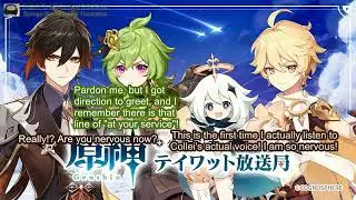 Genshin Radio #40 | Collei JP VA Maekawa Kyouko Reaction to Collei's Character Demo PV [ENG Sub]