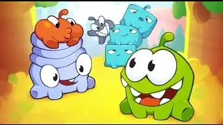 Ам Ням. Cut the Rope 2 - #2 Прохождение на 3 звезды! Детское видео, игра как мультик.