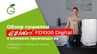 Обзор сушилки Ezidri FD1000 Digital в условиях производства. Лайфхаки и ответы на частые вопросы.