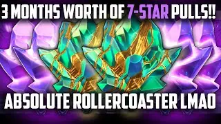 ALL OF MY 7-STAR PULLS FROM THE LAST 3 MONTHS! - 2X TITAN, 25+ 7-STAR CRYSTALS & MORE!!! - MCoC