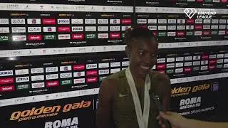 Winfred Yavi SO CLOSE To Women's 3k Steeplechase World Record At Rome Diamond League 2024