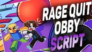 RAGE QUIT OBBY script – (Auto Finish)