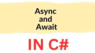 What is the async and await pattern in C#?