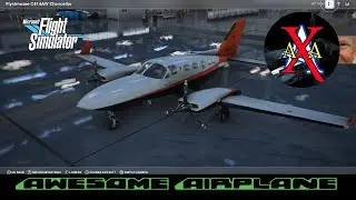 MSFS LIVE / FLYSIMWARE CESSNA C414AW CHANCELLOR / MIFFLIN KRVL - BALTIMORE KBWI / XBOX SERIES X ASMR