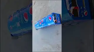 School Bus With Pepsi Cans