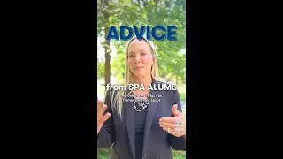 Advice from SPA Alums: Willow Marr (SPA' 98)