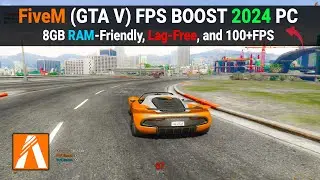 FiveM (GTA V) 2024: Ultra Low-End PC FPS Citizen Pack For (8GB RAM 100+FPS) | No Lag & Max FPS