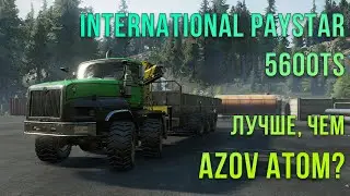 БЫСТРЫЙ ОБЗОР на International Paystar 5600TS в #snowrunner