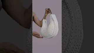 Сумка из шнура | crochet handbag tutorial