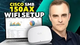 Cisco cheaper than Ubiquiti? Impossible? Cisco SMB WiFi 6 setup // CBW150AX Access Point