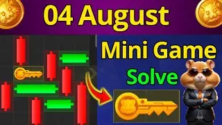 04 August || Hamster Kombat Daily Mini Game | mini game hamster kombat #hamsterkombat