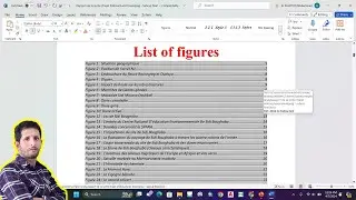 How to insert a list of figures into Microsoft Word