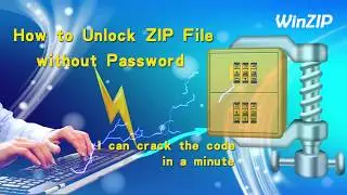 how to unlock zip file by recovering its password