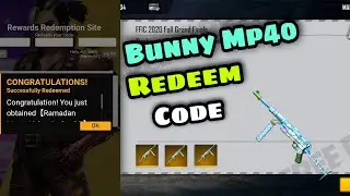 FREE FIRE NEW BUNNY MP40 REDEEM CODE|FREE FIRE TODAY REDEEM CODE|BUNNY MP40 REDEEM CODE