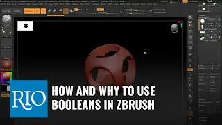 How and Why to Use Booleans in ZBrush