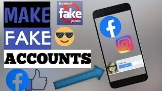 How to make fake account on Instagram.(Unlimited)